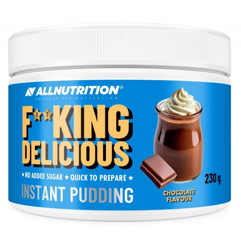 Fitking Delicious Ātrais pudiņš 230 g - šokolāde